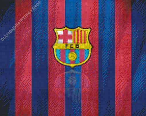 Barcelona logo Reflection Diamond Paints