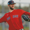 Boston red sox player Diamond By Numbers