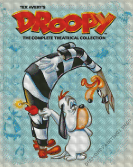 Droopy Poster Diamond Dotz