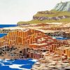 Giants causeway art Diamond Paintings