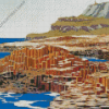 Giants causeway art Diamond Paintings