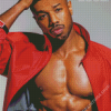 Handsome Michael B Jordan Diamond Paints