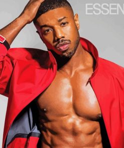 Handsome Michael B Jordan Diamond Paints