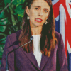 Jacinda Ardern New Zealand Diamond Paints