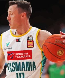 Josh Magette Side Profile Diamond With Numbers