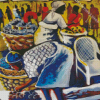 Kenyan market Sellers Art Diamond Paints