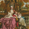 Lady Elizabeth Delmé and Her Children by Joshua Reynolds Diamond Paints