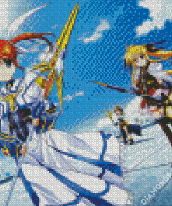 Magical Girl Lyrical Nanoha Diamond Paints