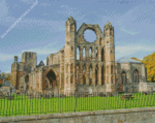 Moray Elgin Cathedral Diamond Paints