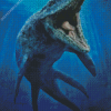 Mosasaurus Reptile Art Diamond Paints