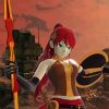 RWBY pyrrha nikos Diamond With Numbers