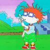 Rugrats Chuckie Finster Character Diamond With Numbers