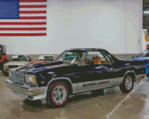 SS el camino In Garage Diamond Dotz