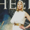 Stylish Actress Rosamund Pike Diamond Paints