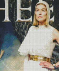 Stylish Actress Rosamund Pike Diamond Paints