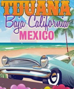 Tijuana Baja California Poster Diamond Paintings