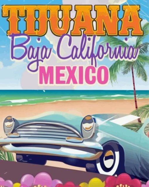 Tijuana Baja California Poster Diamond Paintings