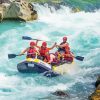 Whitewater Rafting Sport Diamond With Numbers