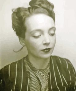 Young Marguerite Duras Diamond Paints