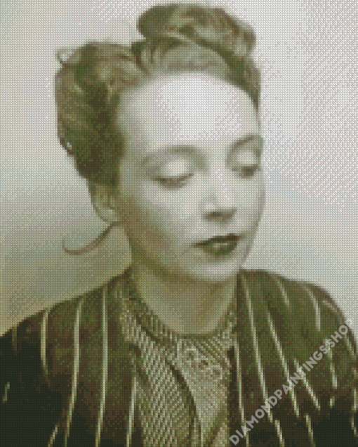 Young Marguerite Duras Diamond Paints