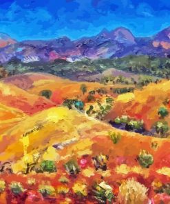 abstract Flinders Ranges Diamond Dotz