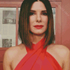 aesthetic Sandra Bullock Diamond With Numbers