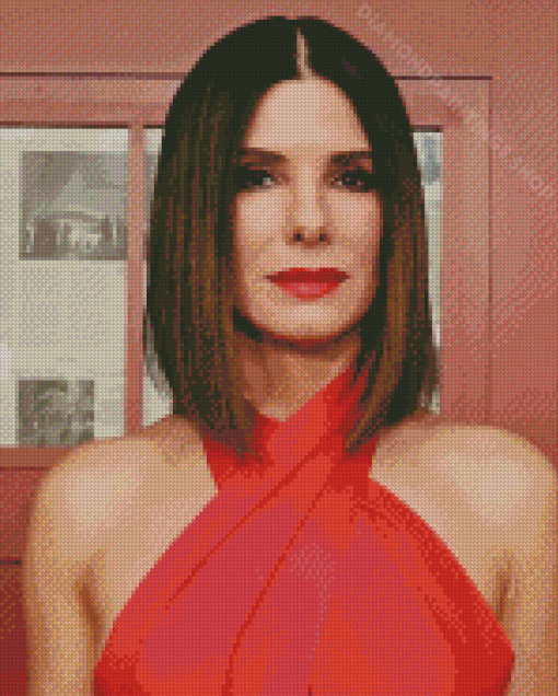 aesthetic Sandra Bullock Diamond With Numbers