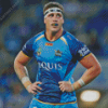 jarrod wallace Gold coast titans Diamond With Numbers