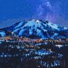 park city utah night Diamond Paints