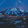 park city utah night Diamond Paints