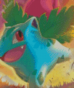 pokemon Ivysaure Diamond Paintings