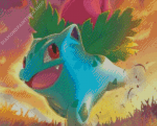 pokemon Ivysaure Diamond Paintings