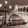 rialto bridge venice black and white Diamond Paints