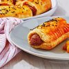 vegan Sausage roll Diamond With Numbers