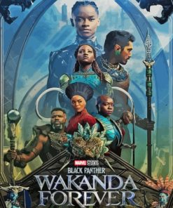 wakanda forever poster Diamond Dotz