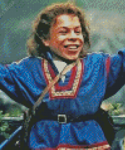 warwick davis in willow movie Diamond With Numbers