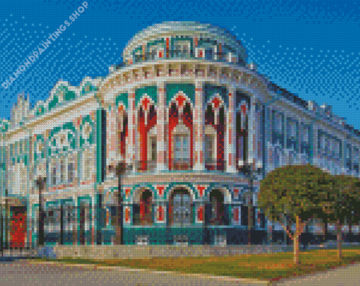 yekaterinburg Buildings Diamond Paints