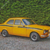 yellow Ford escort Mexico Diamond Dotz