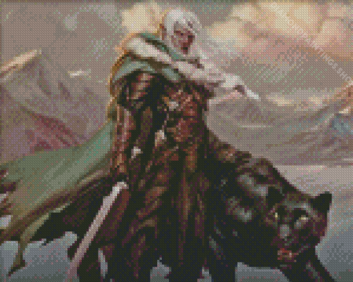 Drizzt dourden Diamond By Numbers