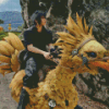 Final Fantasy Chocobo Diamond By Numbers