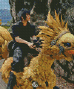 Final Fantasy Chocobo Diamond By Numbers