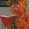 Fozzie Holding Book Diamond Paints