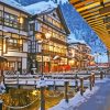 Ginzan Onsen Yamagata Diamond By Numbers