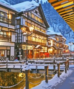 Ginzan Onsen Yamagata Diamond By Numbers