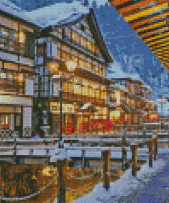 Ginzan Onsen Yamagata Diamond By Numbers