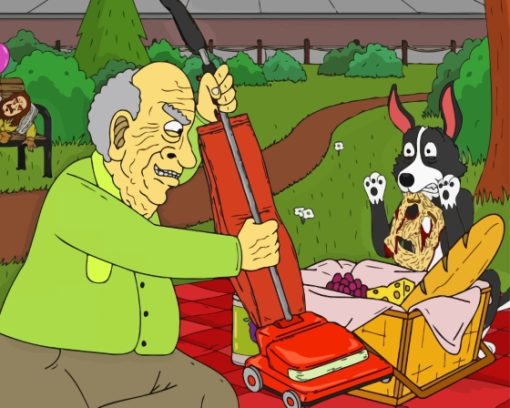 Mr pickles animation Diamond Paints