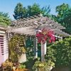 Pergola with pink flowers Diamond By Numbers