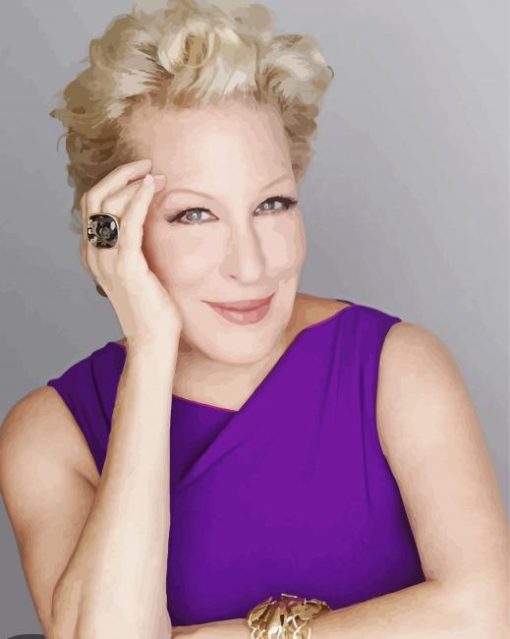 The Actress Bette midler Diamond Paintings