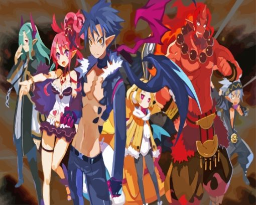 disgaea video game characters Diamond By Numbers