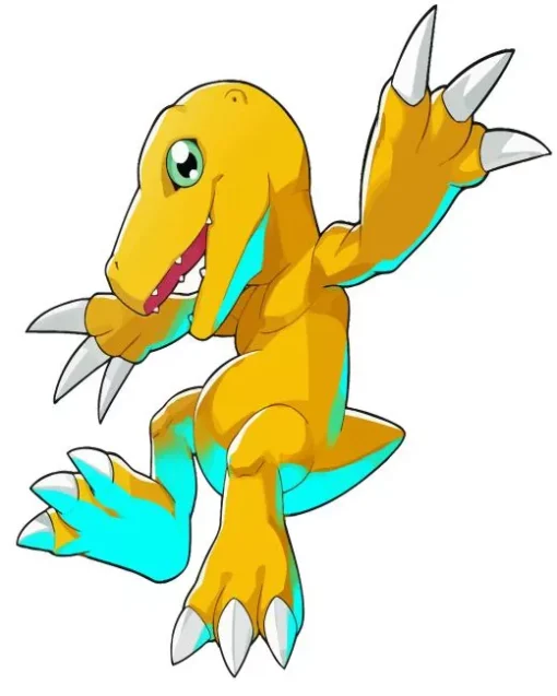 Agumon Digimon Diamond By Numbers